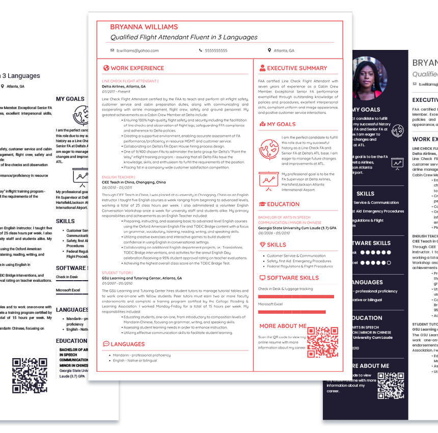 Cabin Crew Cv Template Download