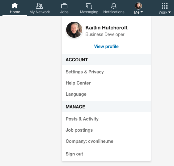 make a resume from linkedin