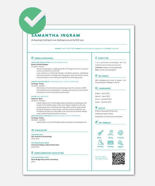 CV Templates to Make your CV Stand Out 2023 