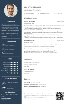 free cv maker and download