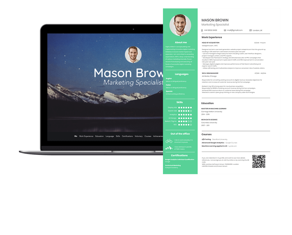 Online Cv Maker Professional Cv Builder Make The Perfect