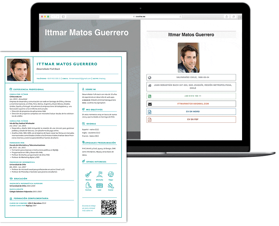 generate your cv from linkedin