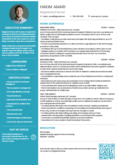 Nursing CV Example That Will Make You Stand Out Cvonline me